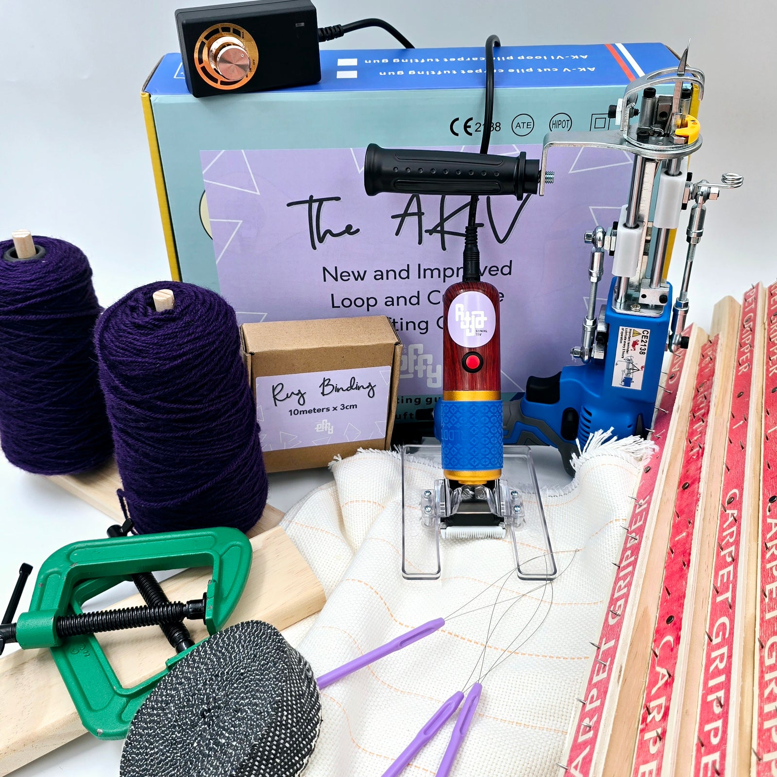 The Ultimate Rug Tufting Starter Kit | Pre-order Ships approx. Feb 20th, 2026