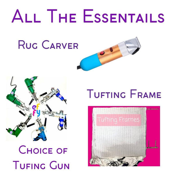 The Ultimate Rug Tufting Starter Kit All Things EFFY NZ