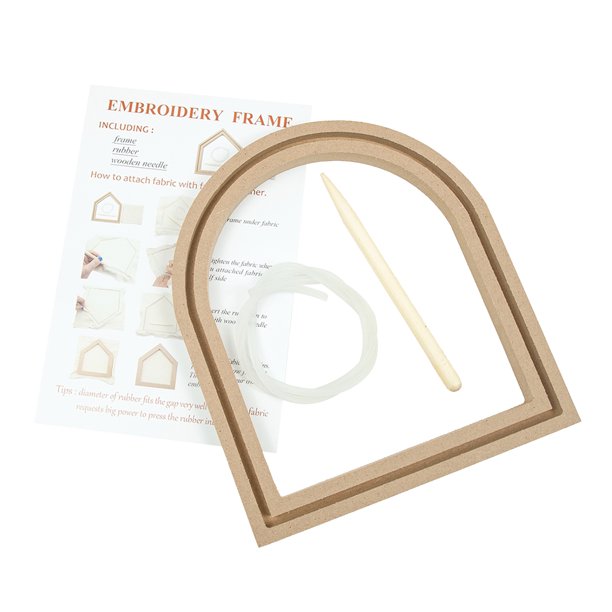 Archway frame for Punch Needle or Embroidery
