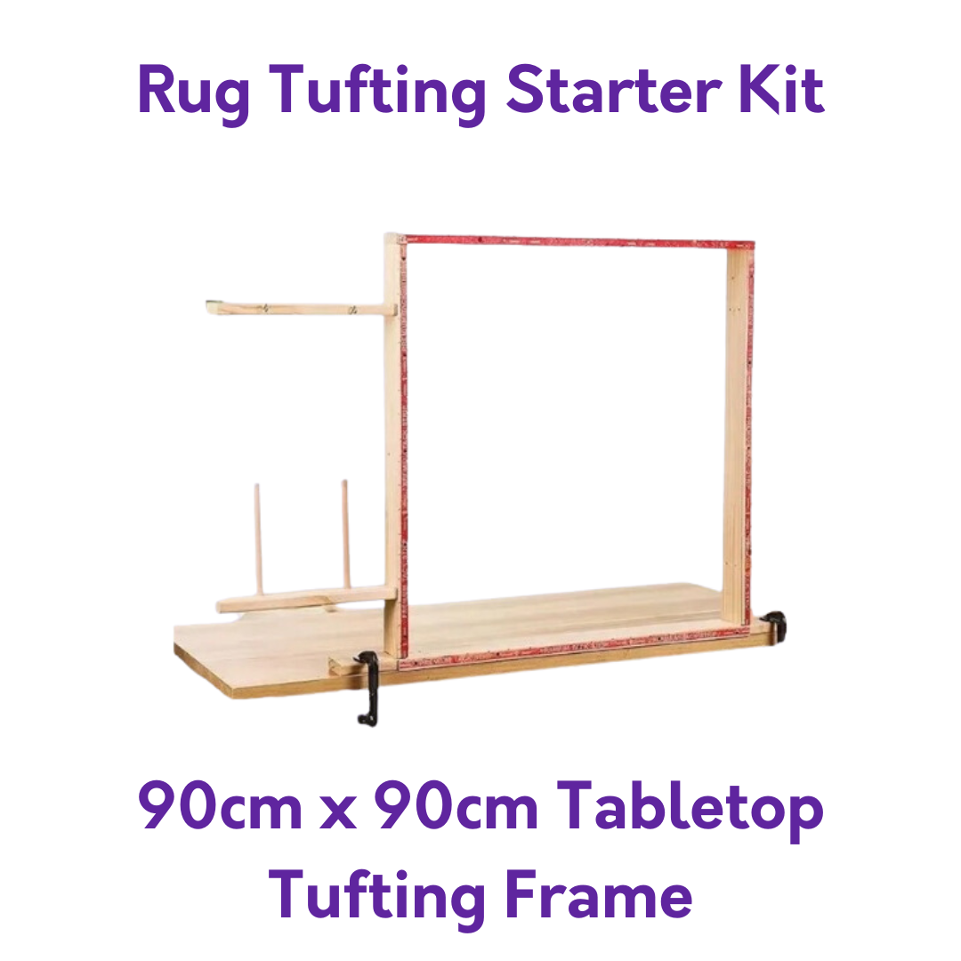 Premium Customizable Rug Tufting Starter Kit – Complete Studio Set | Pre-order Ships approx June 15th 2026