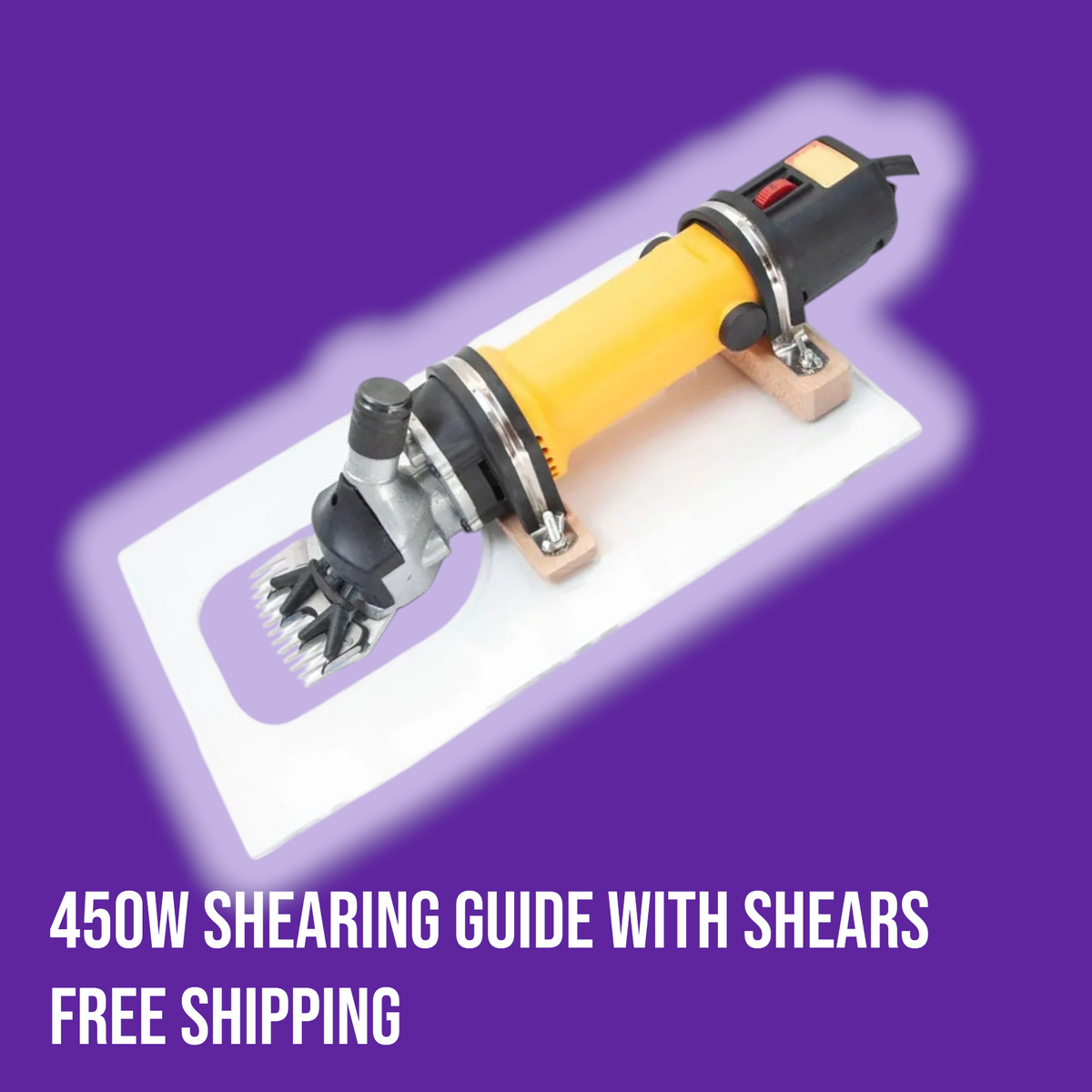 450W Rug Shearing machine & Guide | Free Shipping