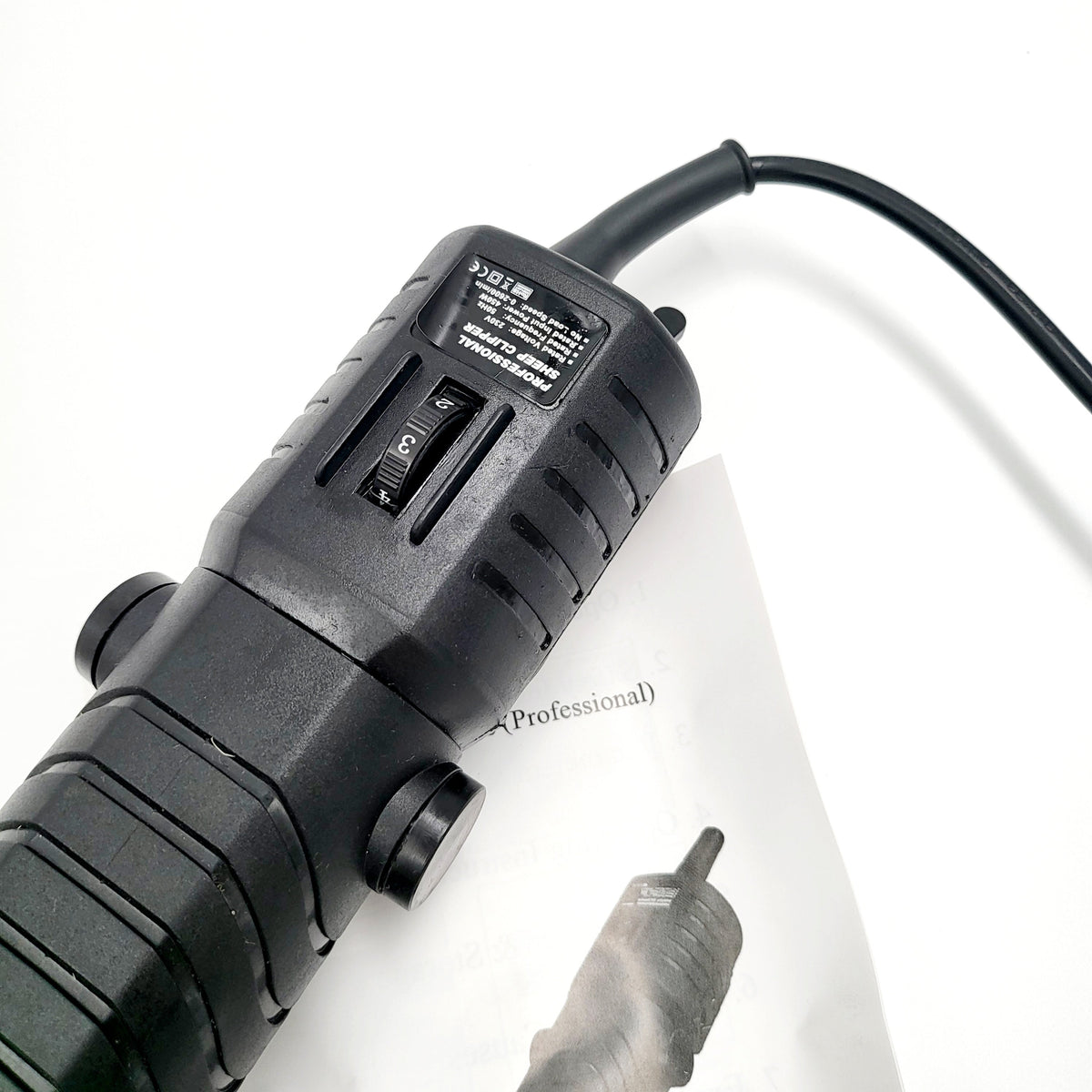 450W Rug Carver & Shearing Guide