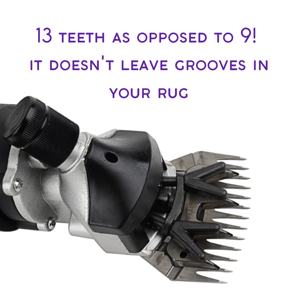 450W Rug Carver & Shearing Guide