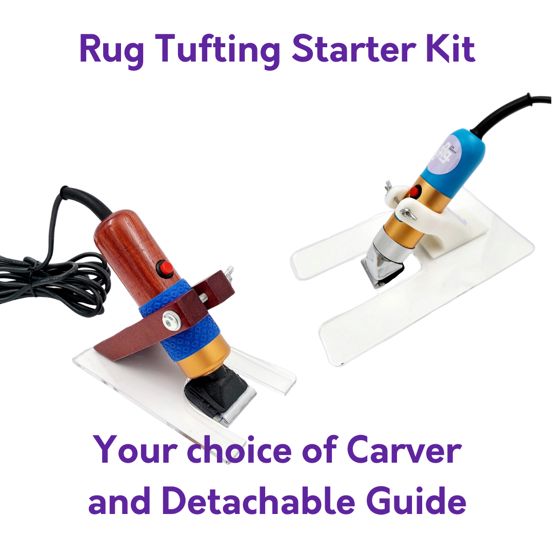 Premium Customizable Rug Tufting Starter Kit – Complete Studio Set | Pre-order Ships approx June 15th 2026