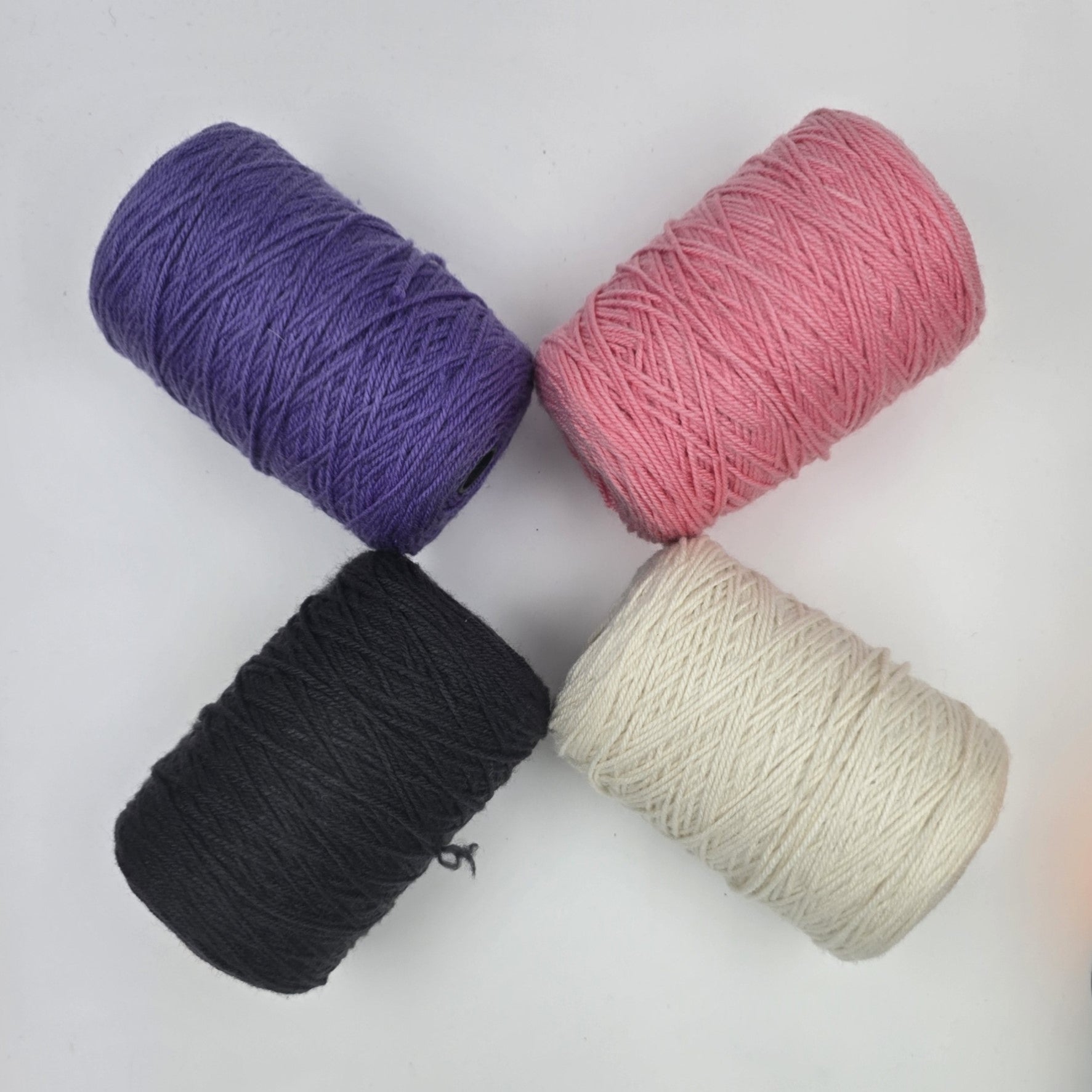 100% Acrylic Rug Yarn 0.55lb Cones | Pre-Order Ships Approx. Jan 12, 2026