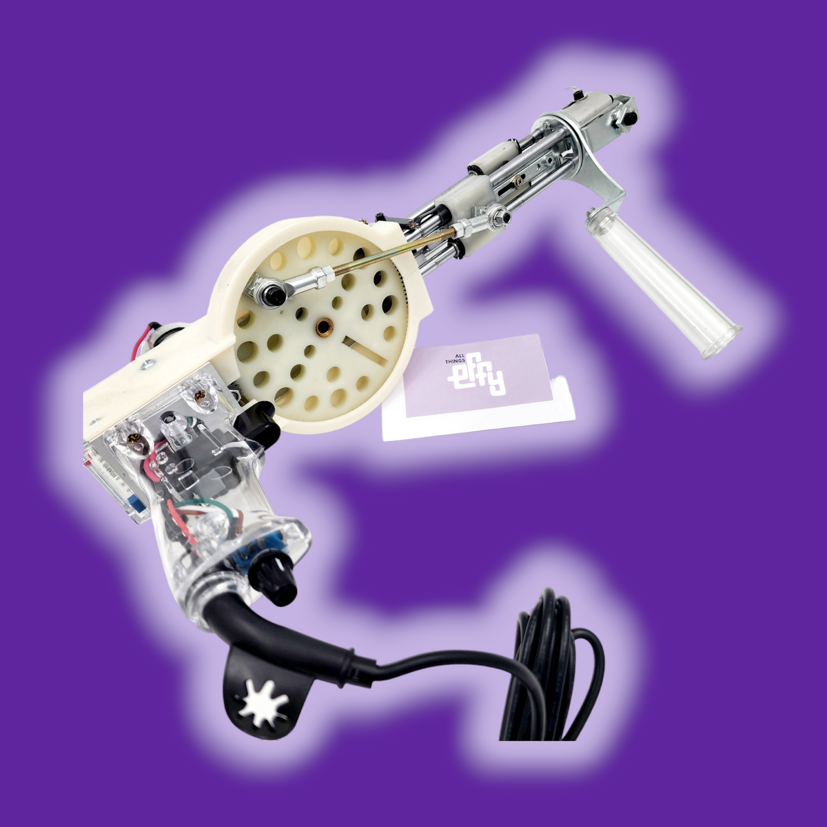 High-Pile AK-DUO Tufting Machine — Set to 3.5 cm (Adjustable up to 4.5 cm) | Free Shipping