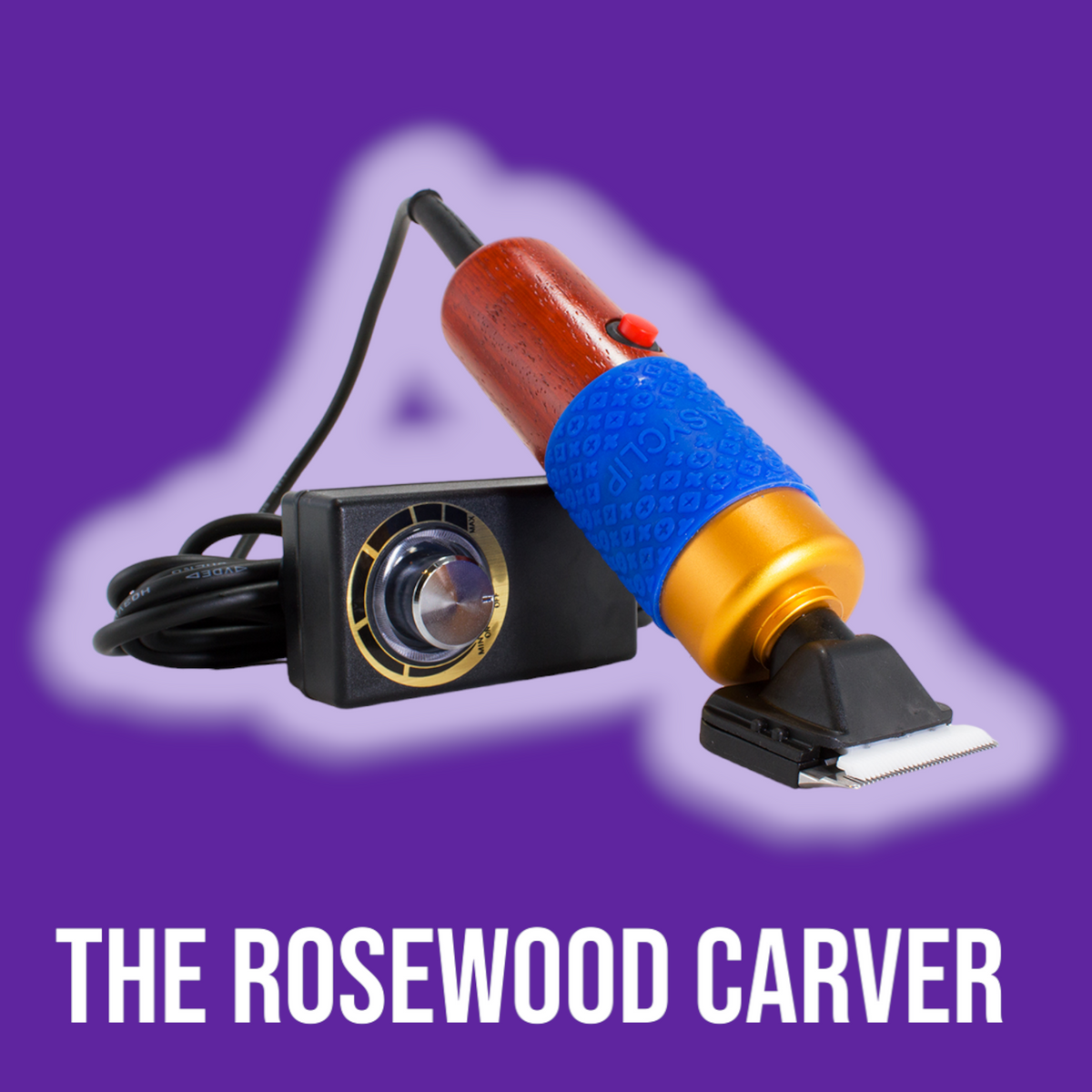 Old-Style Rosewood Carving Tool — 200W Electric Rug Carver | Free Shipping