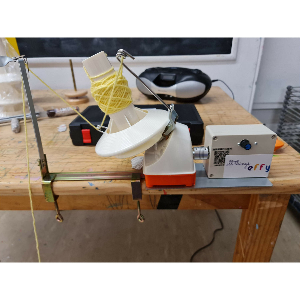 Jumbo Electric Cone Yarn Winder 