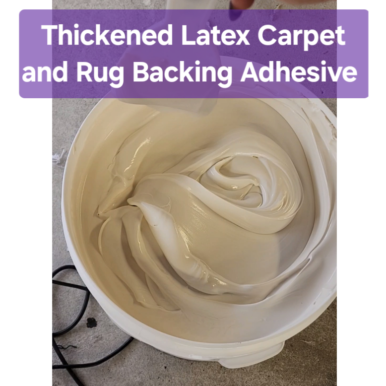 NEW Thick LATEX Based Adhesive for backing rugs!
