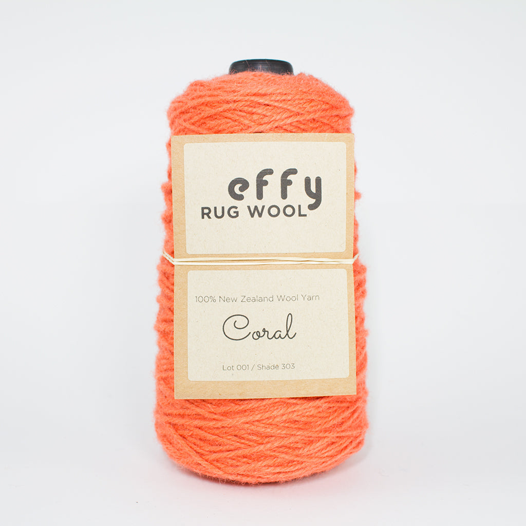 EFFY NZ Rug Wool 50g Cakes for Rug Making