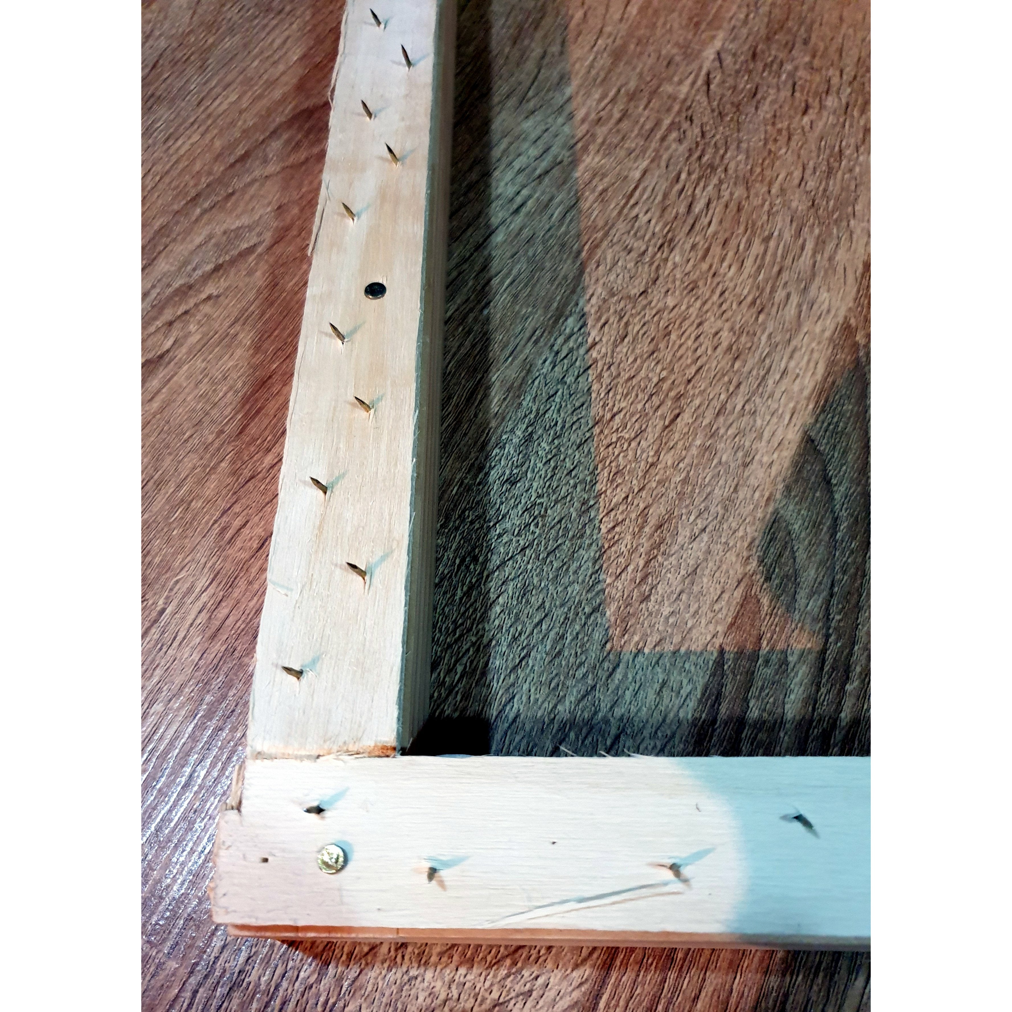 WOODEN FRAME for Rug Hooking /Punch Needle Optional Size
