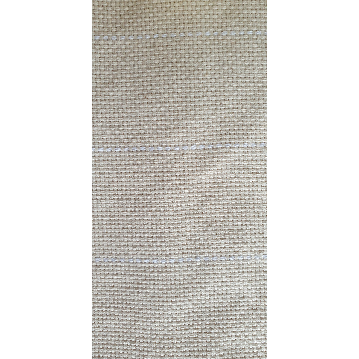 Monks Cloth with White Guidelines in Multiple Sizes - Available