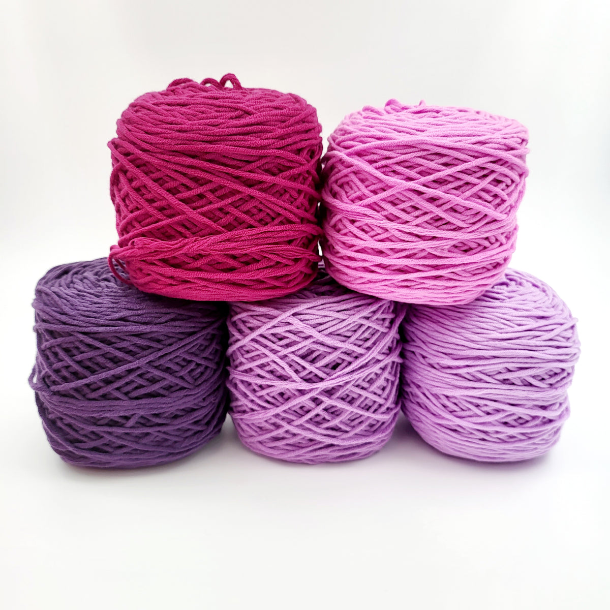 NEAPOLITAN Pink Purple Ice Cream Big Scoop Lion Brand Yarn Wt 3 Light  Acrylic Variegated Machine Wash Dry Knit Crochet Baby Blanket 7637 