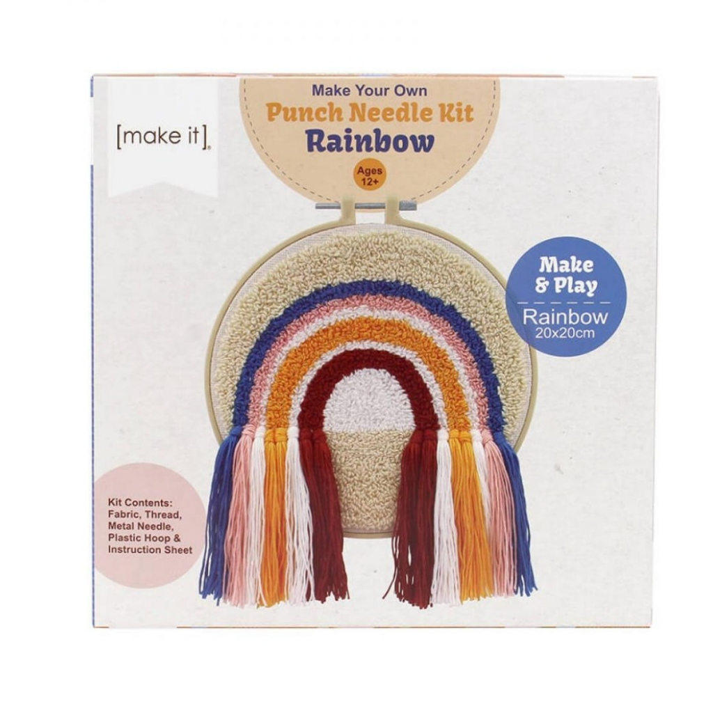 Make It Diy Punch Needle Kit - Rainbow