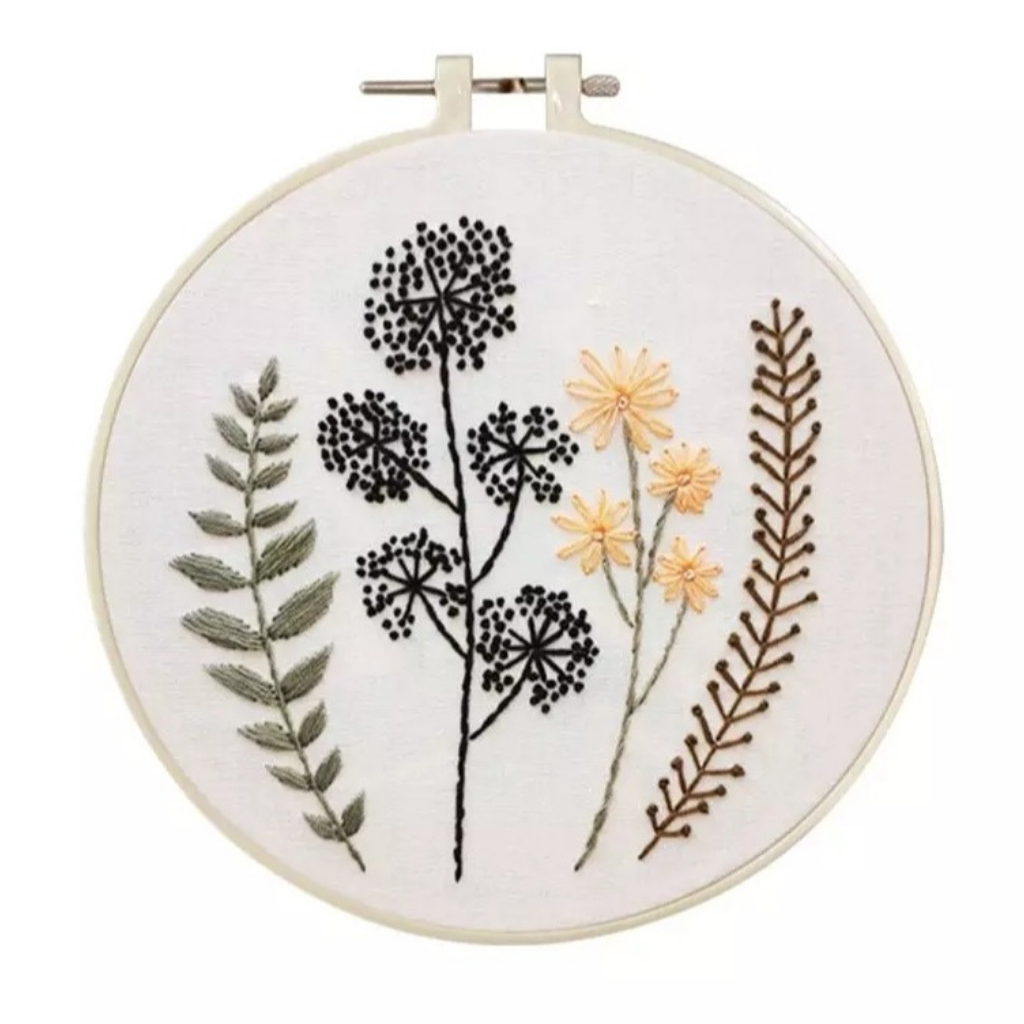 Floral Embroidery Kits