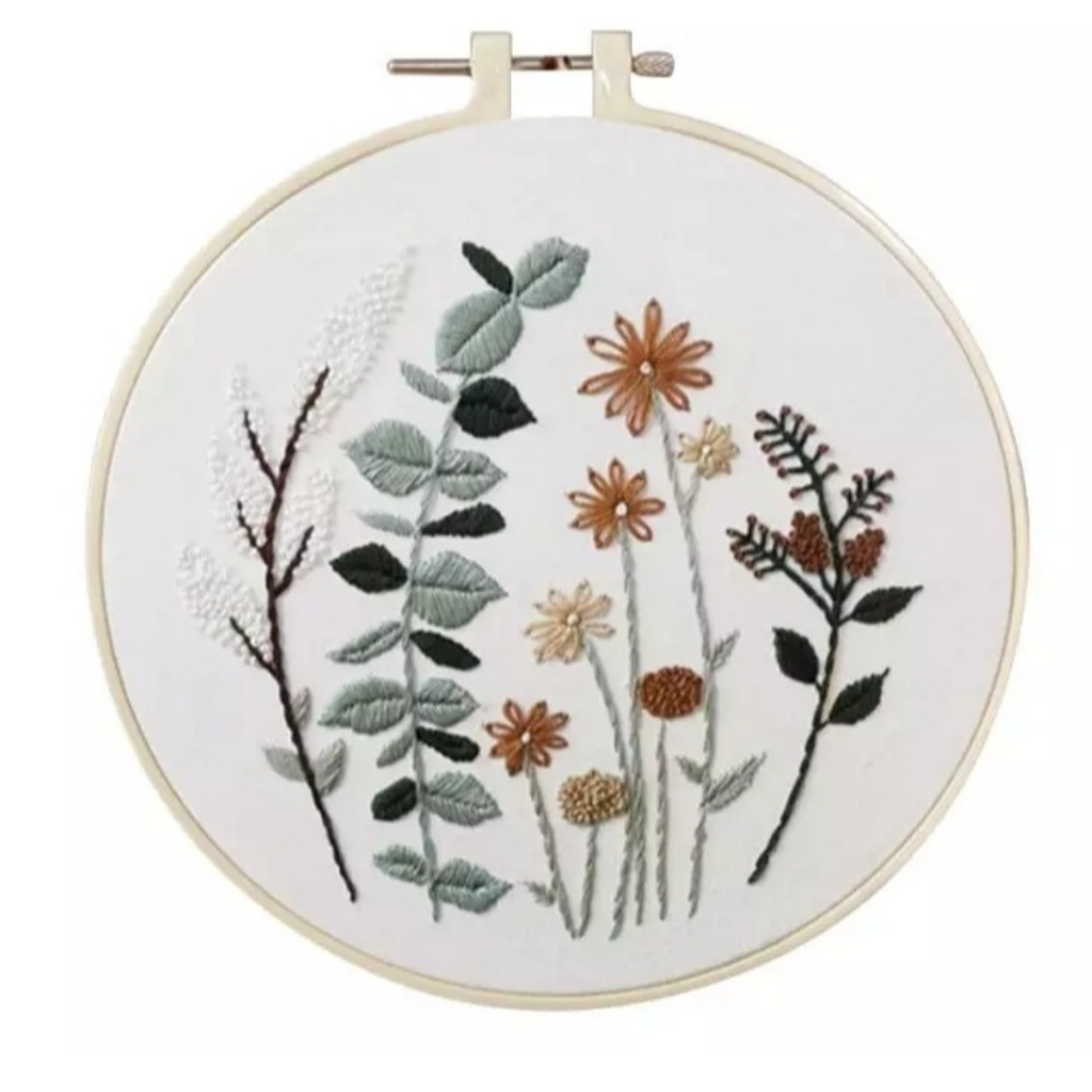 Floral Embroidery Kits