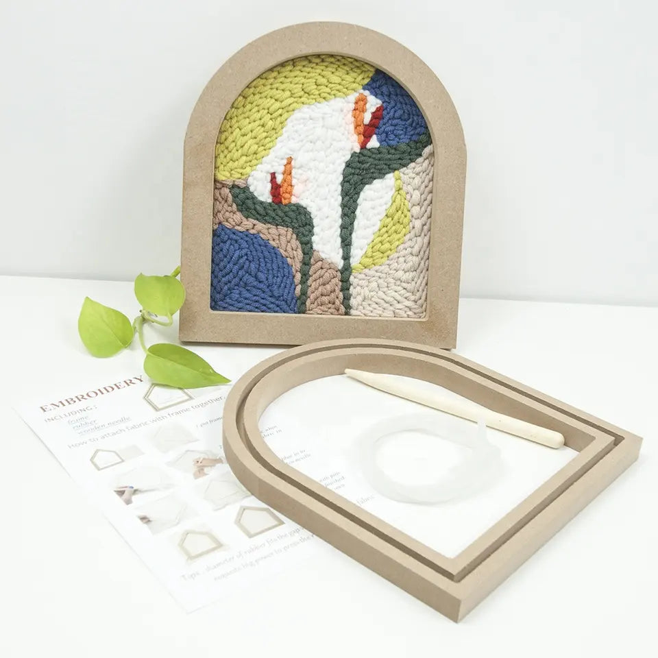 Archway frame for Punch Needle or Embroidery