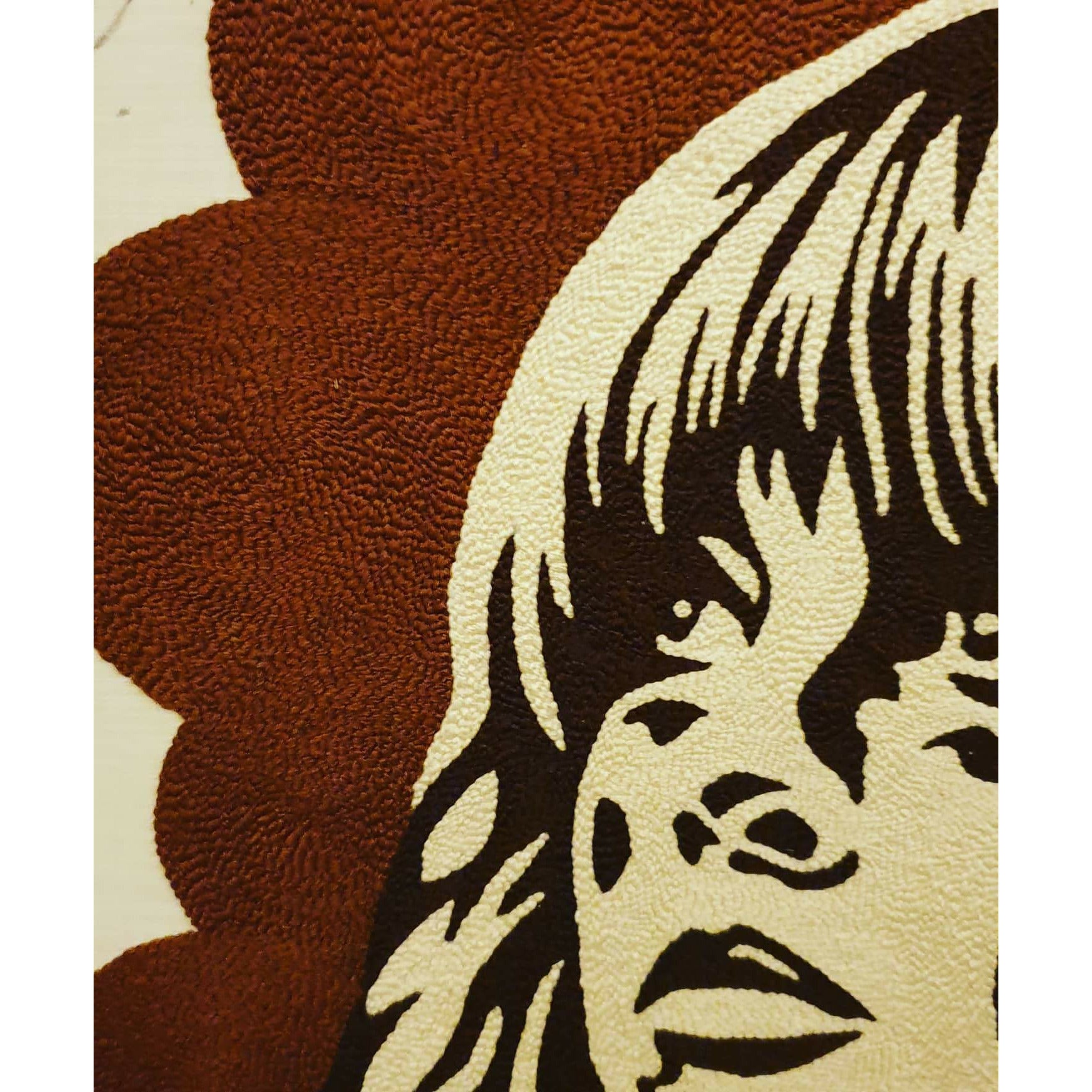 "Stevie Nicks - Never Ending Circles" Print - Punch Needle Supplies NZ
