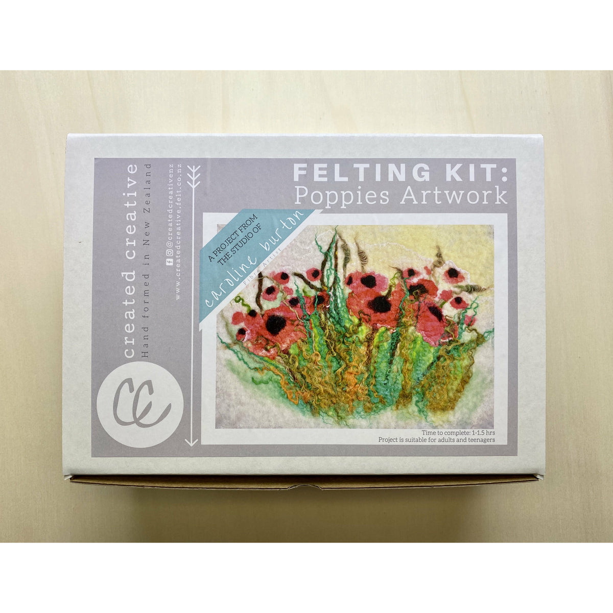 Wet Felting Kits By Created Creative - Punch Needle Supplies NZ