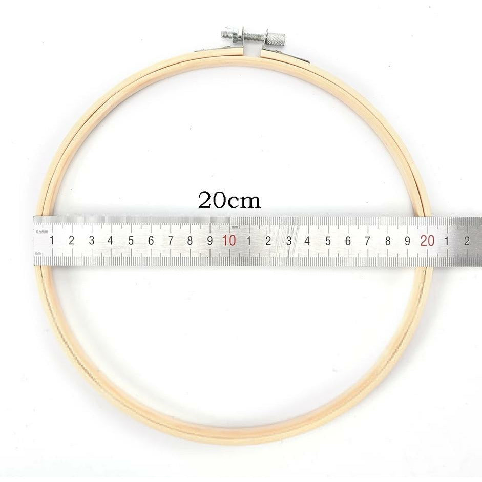 Wooden Embroidery Hoops for Display or Embroidery - Punch Needle Supplies NZ