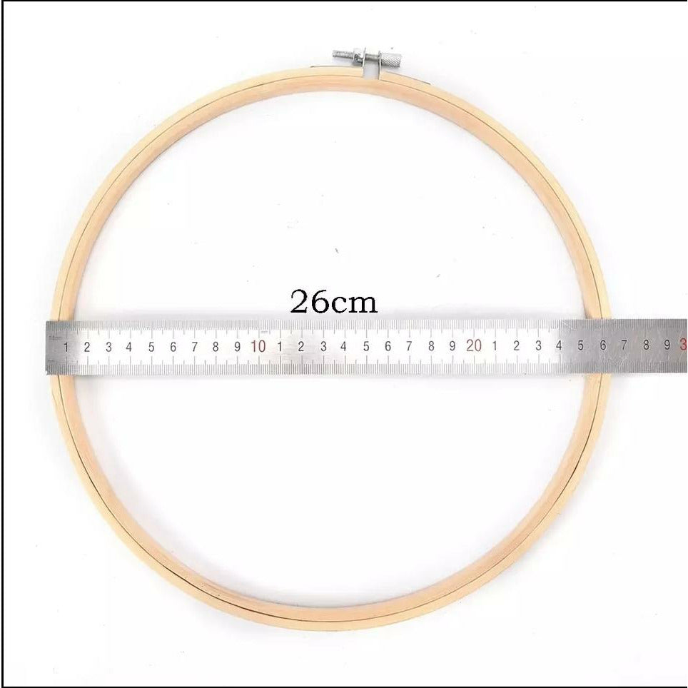 Wooden Embroidery Hoops for Display or Embroidery - Punch Needle Supplies NZ