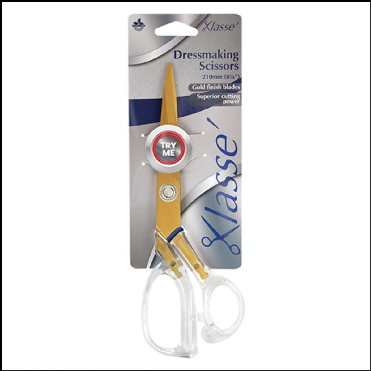 Klasse Fabric Scissors - Perfect for monks cloth &amp; Tufting cloth (cuts 6 layers of fabric)
