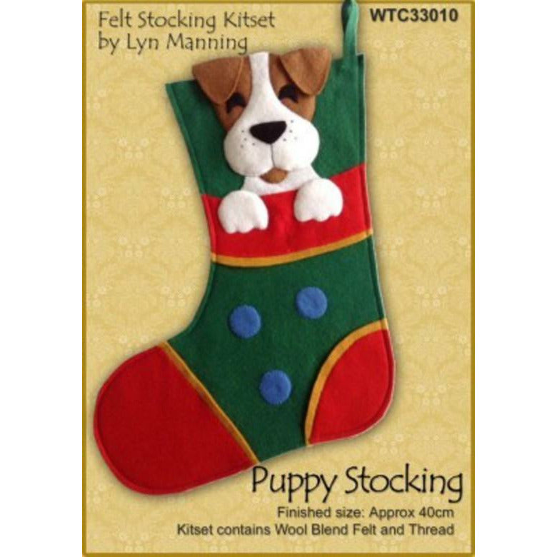 Puppy Felt Stocking Kit