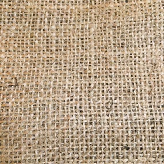 Natural Raw Hessian/Jute Fabric for Punch Needling - Punch Needle Supplies NZ