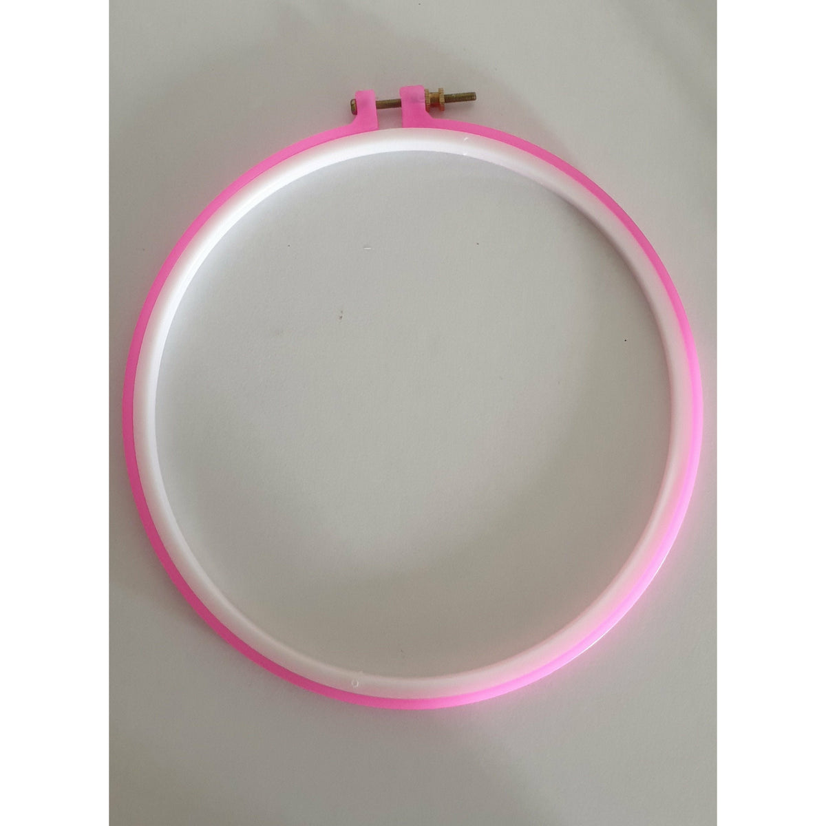 Non Slip plastic hoop with male and female grooves - Punch Needle Supplies NZ