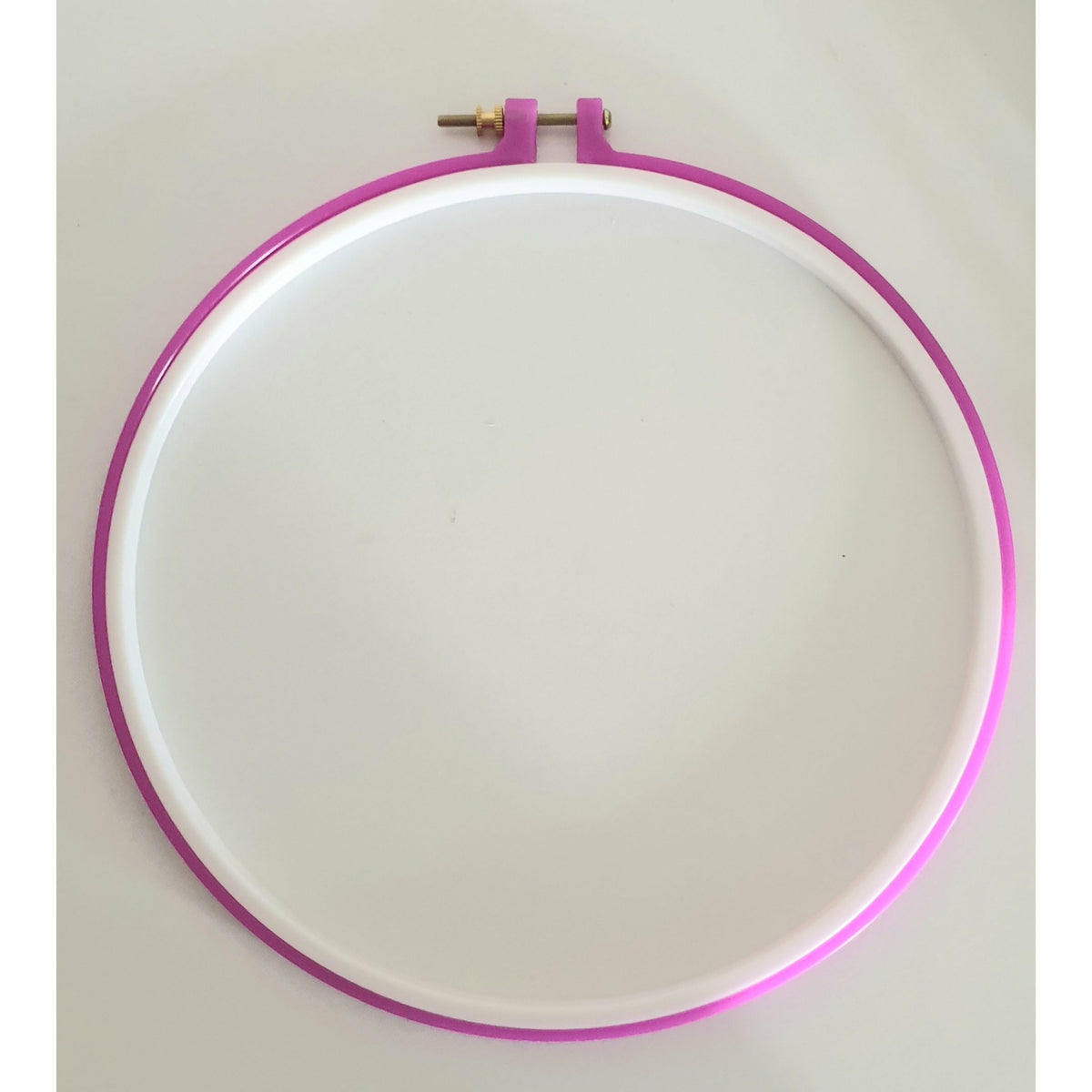 Non Slip plastic hoop with male and female grooves - Punch Needle Supplies NZ