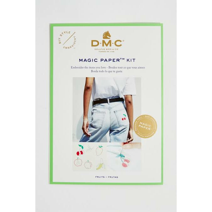 DMC Magic Paper Embroidery kit - Fruit