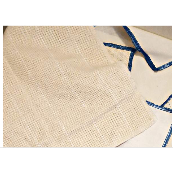 Monks Cloth with White Guidelines in Multiple Sizes - Available Now! - Punch Needle Supplies NZ
